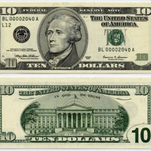 USD $10 Bills