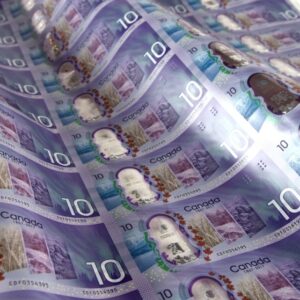 CAD $10 Bills