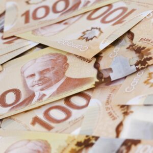 CAD $100 Bills