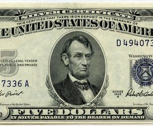 USD $5 Bills